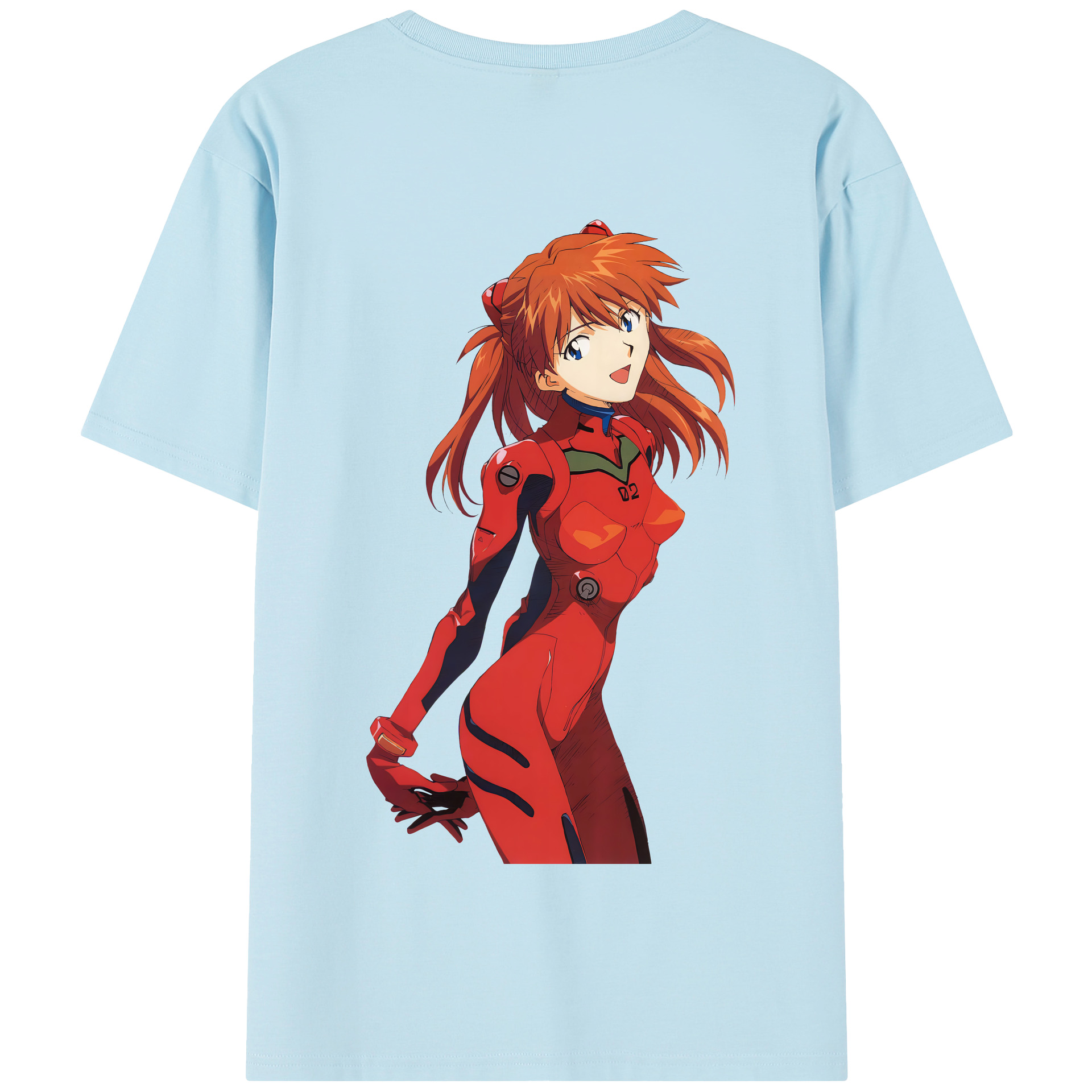 （画像用） EVA 新世紀エヴァンゲリオン 綿100％半袖Tシャツ（背面プリント）